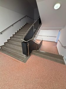 Realizare pardoseli epoxidice la Spitalul din Alexandria